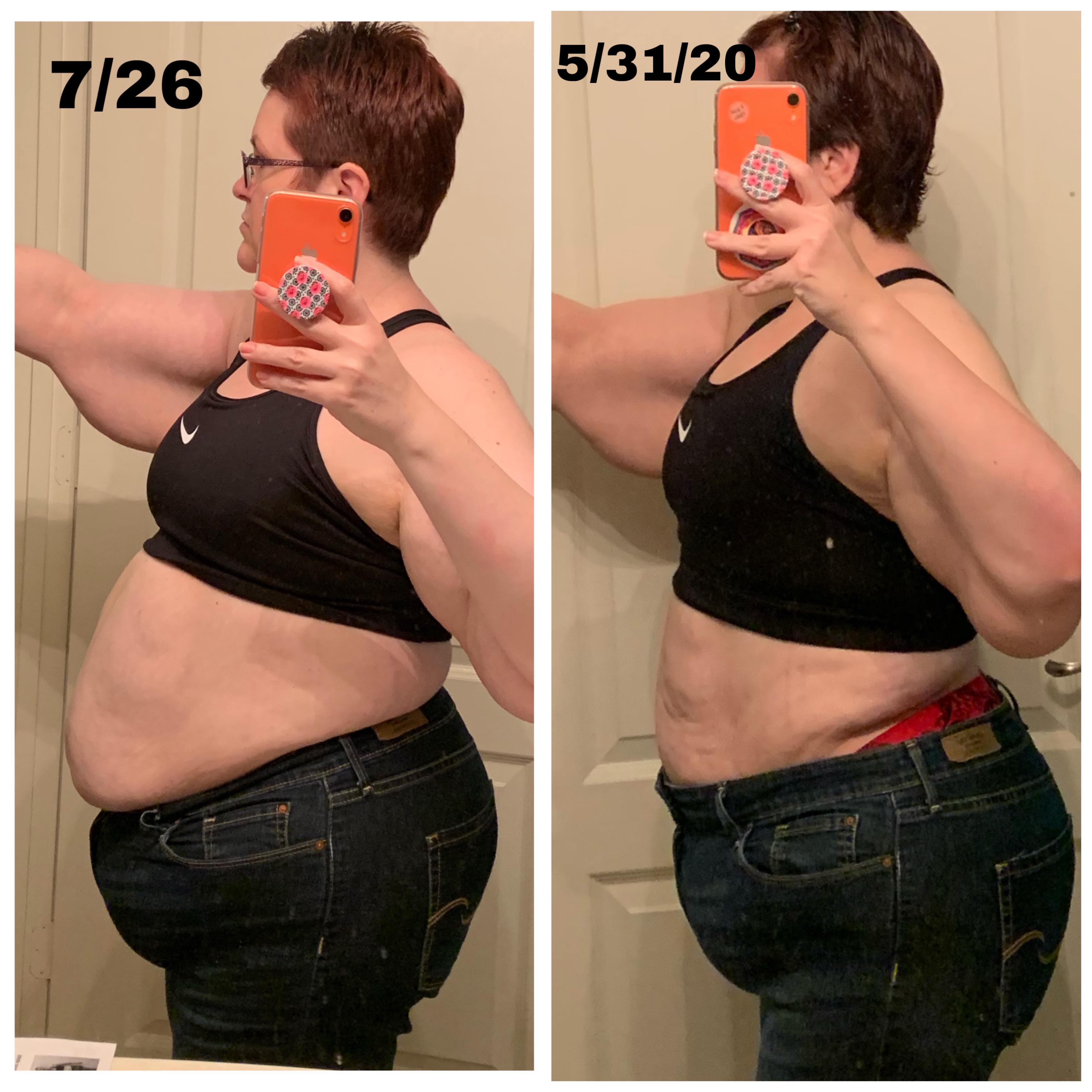 my 10 month progress pic