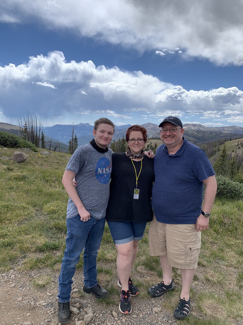 Family pic in colorado