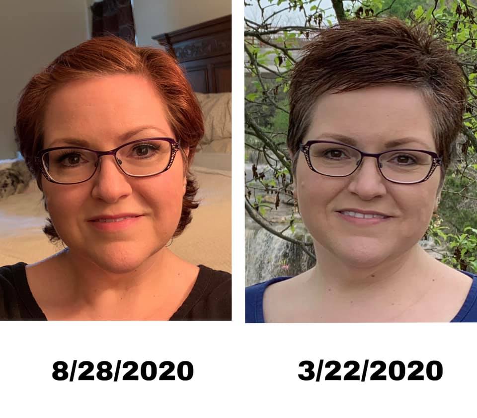 before and current photo of my changes
